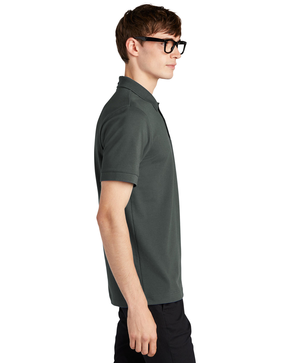 Mercer+Mettle MM1000 Stretch Heavyweight Pique Polo view 3