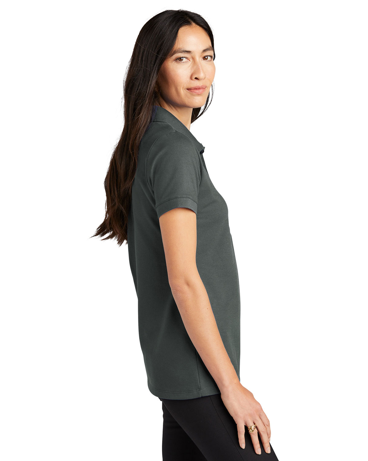 Mercer+Mettle MM1001 Women's Stretch Heavyweight Pique Polo view 3