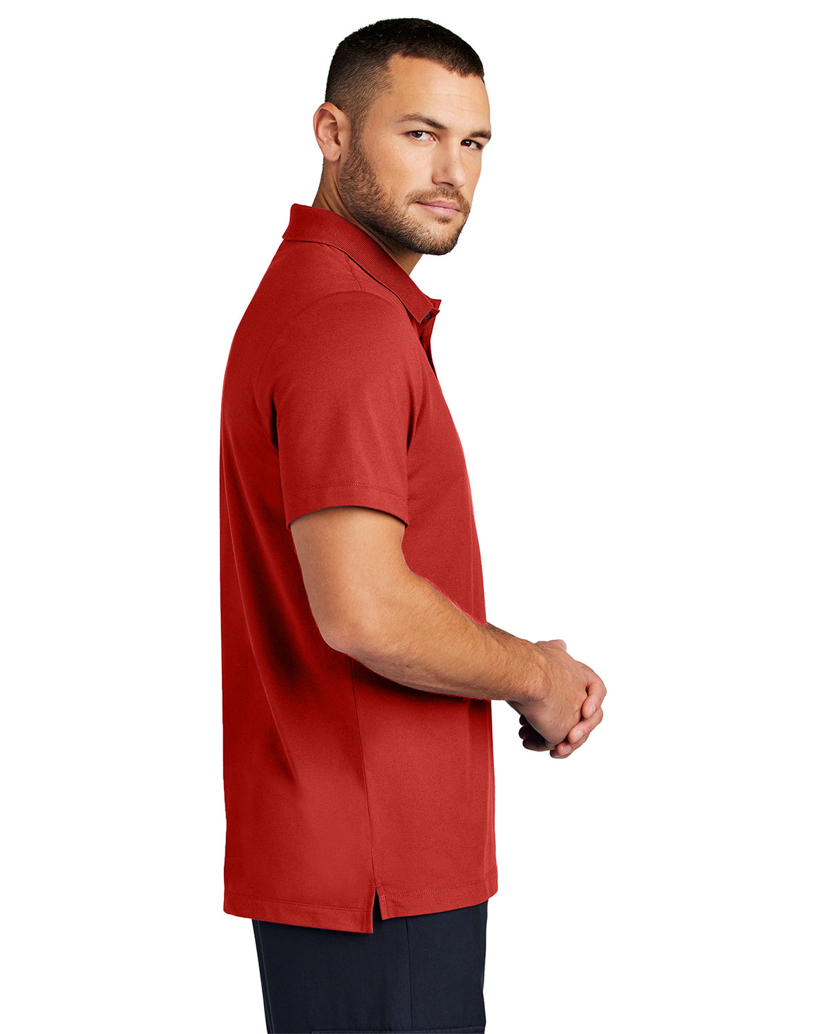 Mercer+Mettle MM1004 Stretch Pique Polo view 3