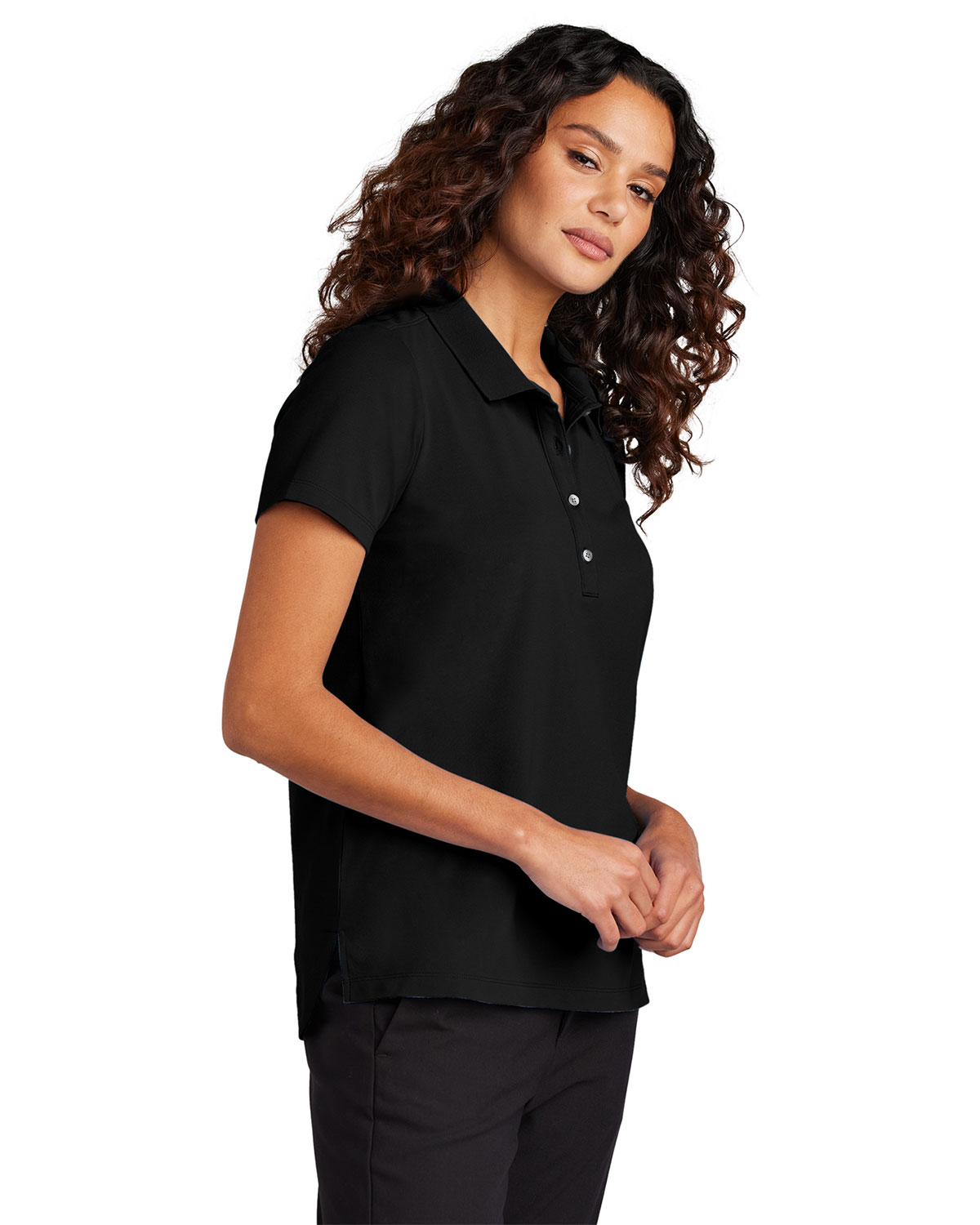 Mercer+Mettle MM1005 Women's Stretch Pique Polo view 3