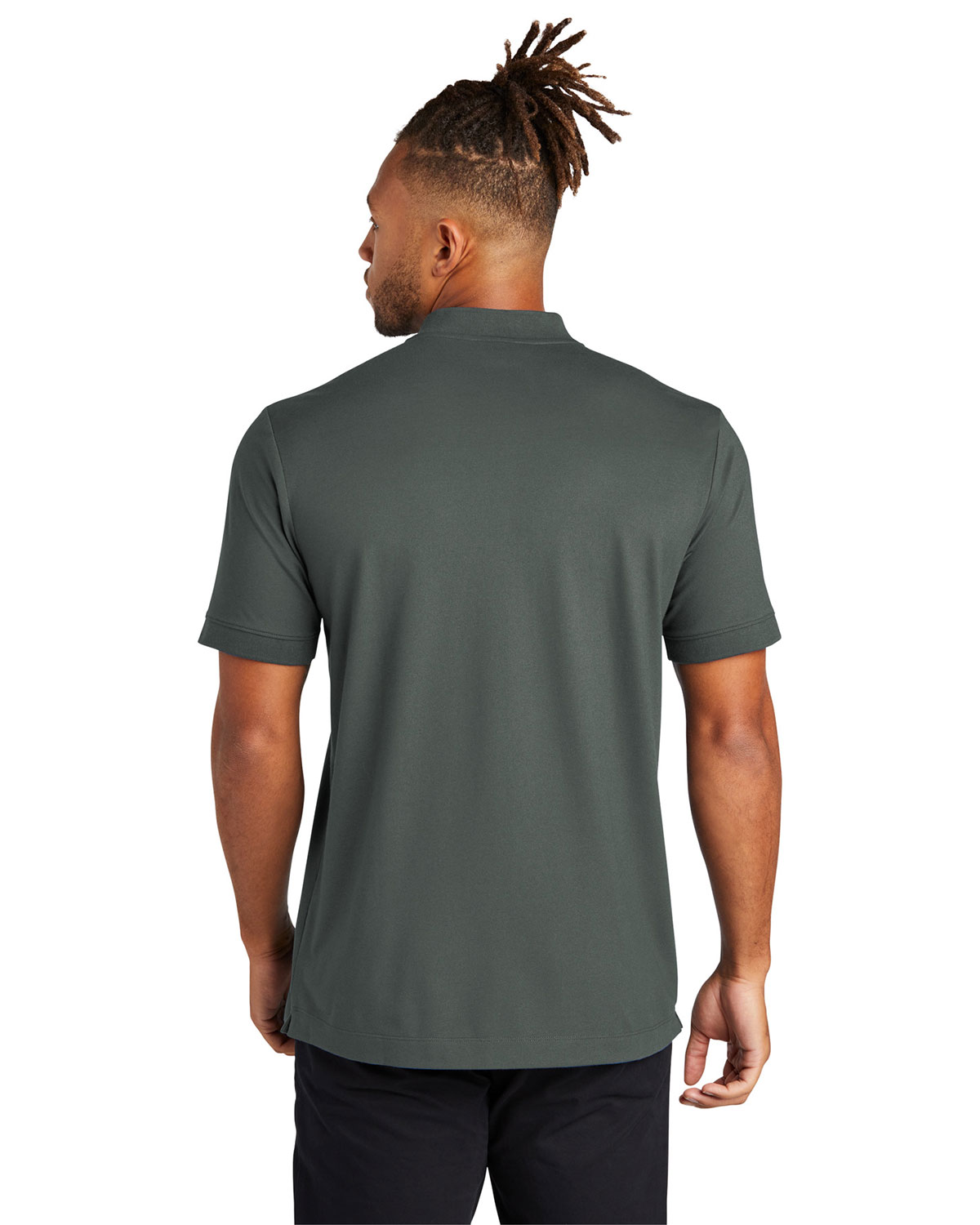 Mercer+Mettle MM1008 Stretch Pique Henley view 2