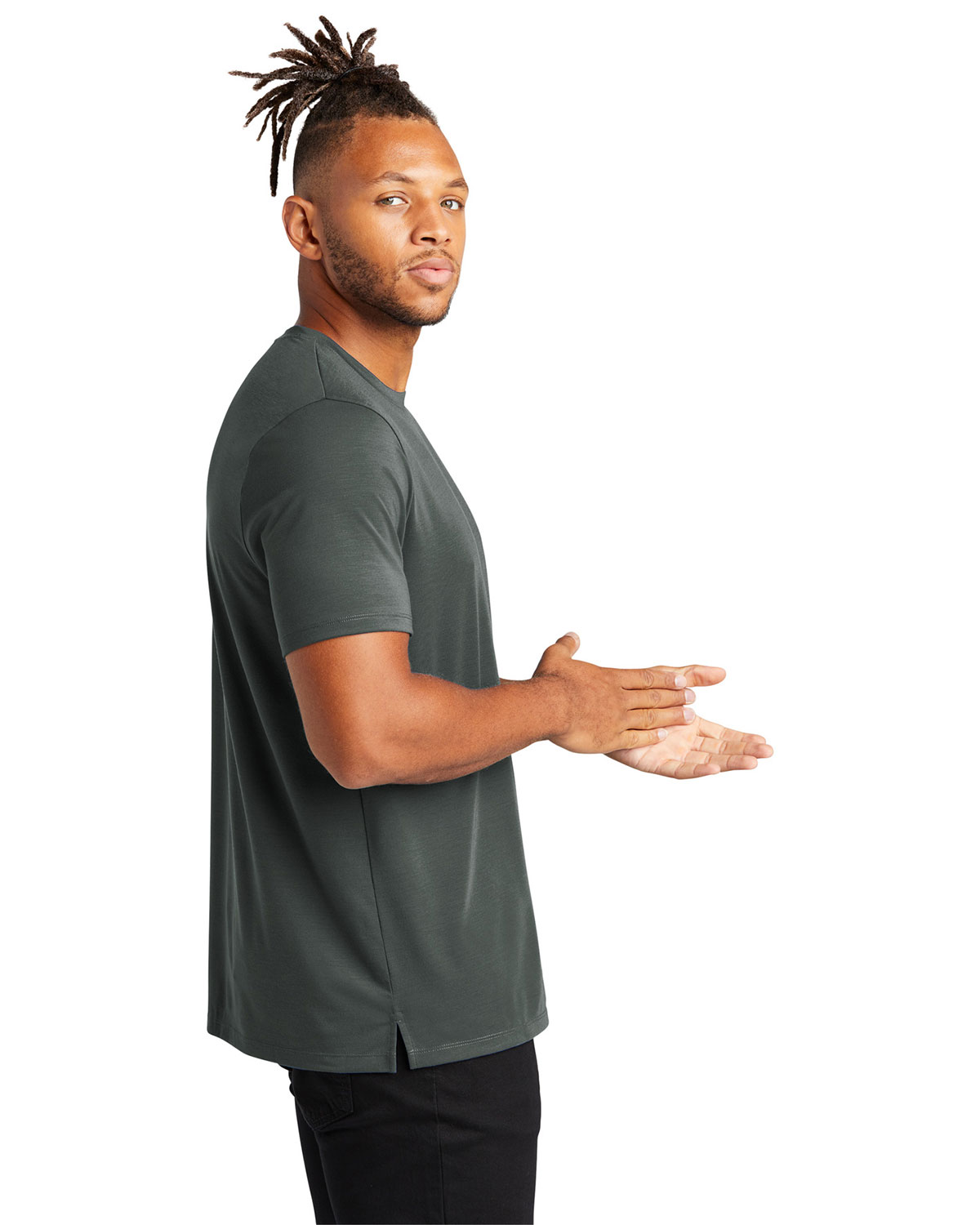 Mercer+Mettle MM1016 Stretch Jersey Crew view 3