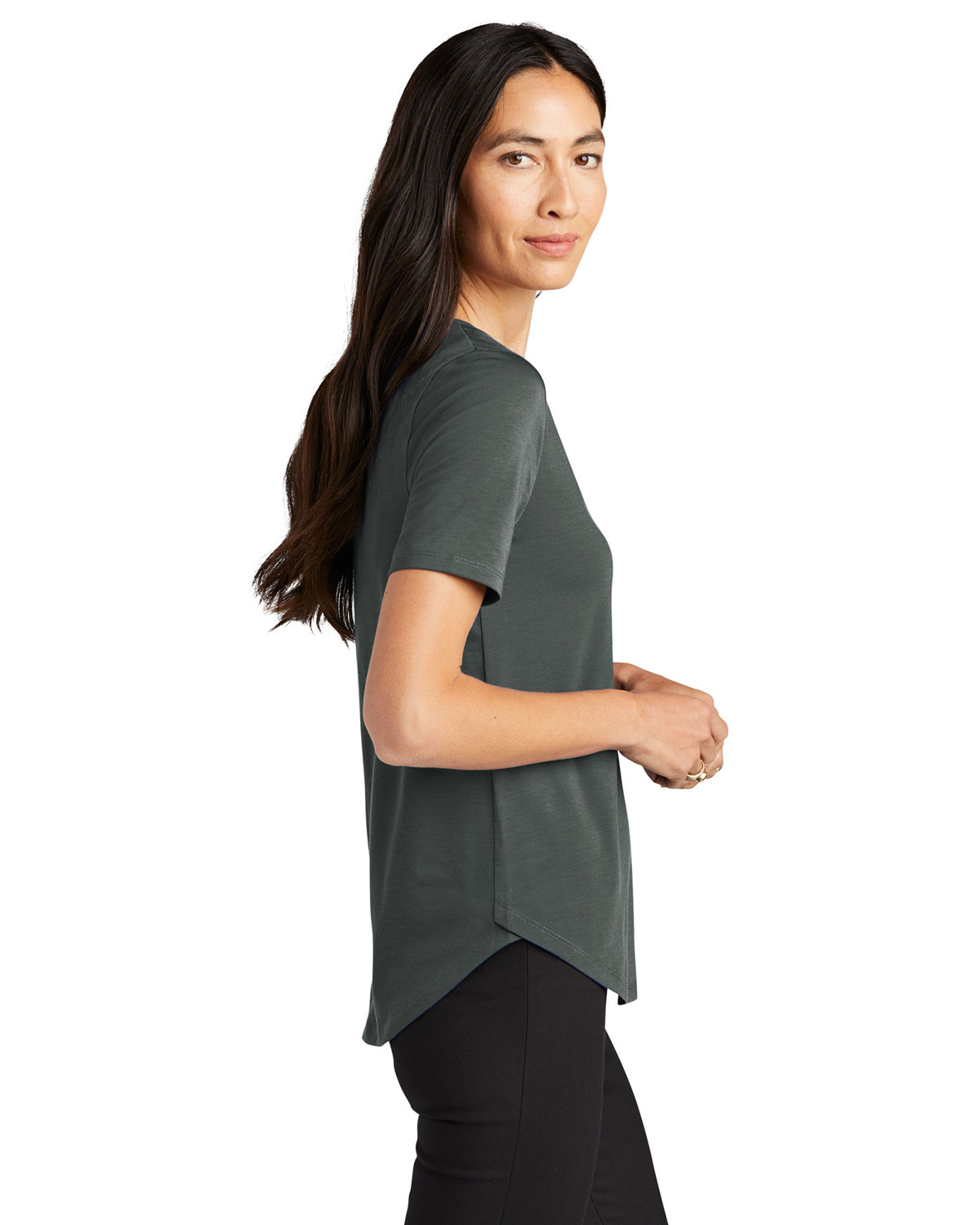Mercer+Mettle MM1017 Women's Stretch Jersey Relaxed Scoop view 3
