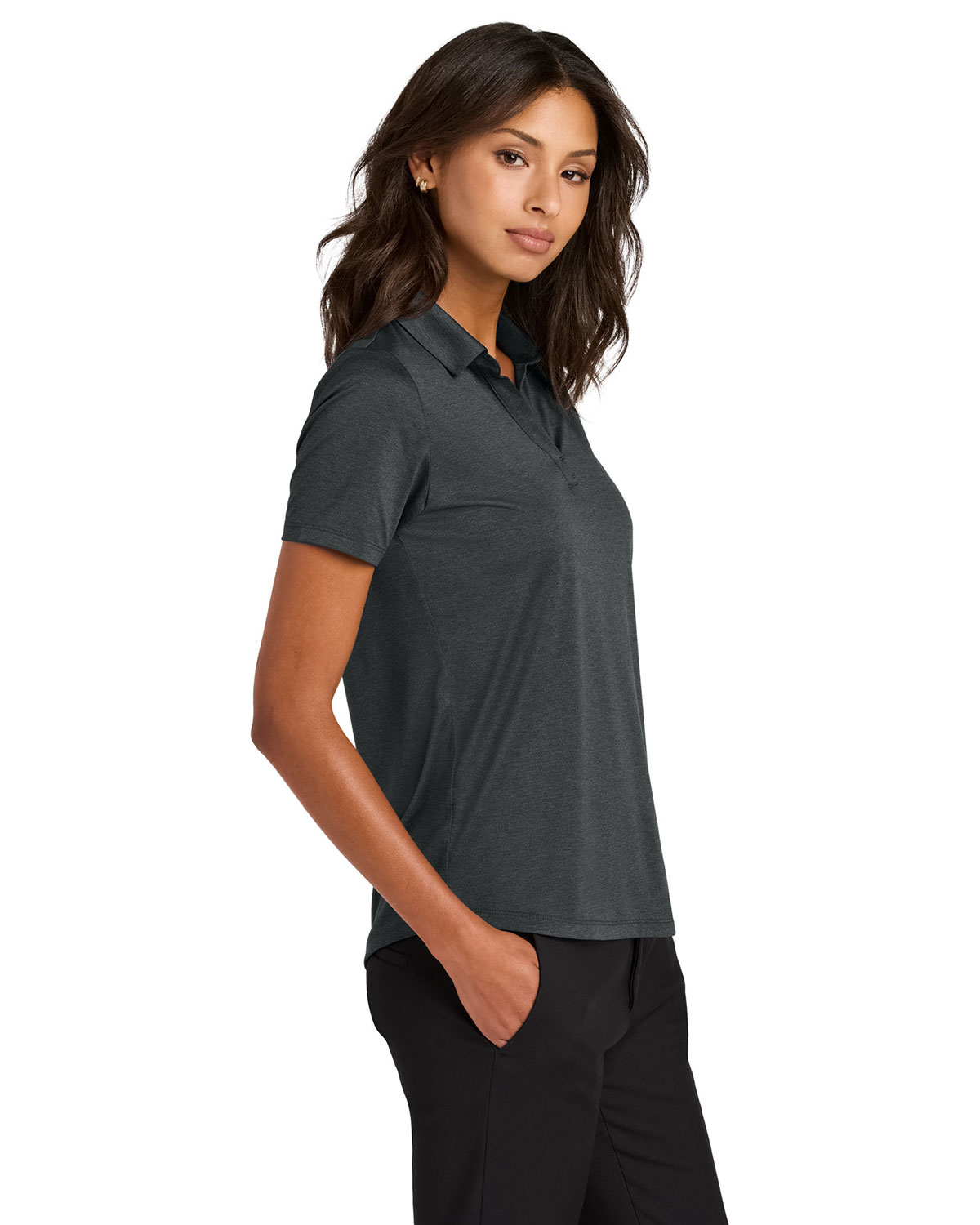 Mercer+Mettle MM1021 Women's Recharge Jersey Polo view 3