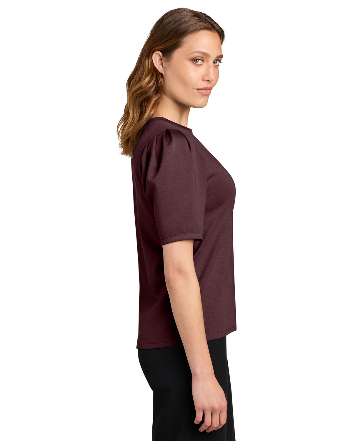 Mercer+Mettle MM1041 Women's Short Sleeve Lite Spacer Top view 3