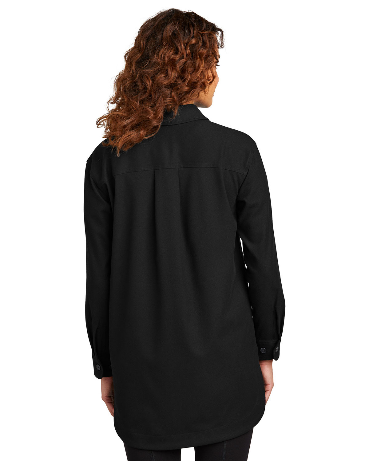 Mercer+Mettle MM2021 Women's Long Sleeve Twill Overshirt view 2