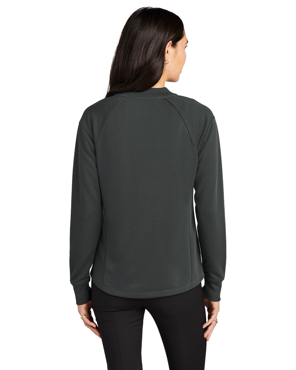 Mercer+Mettle MM3001 Women's Double-Knit Bomber view 2