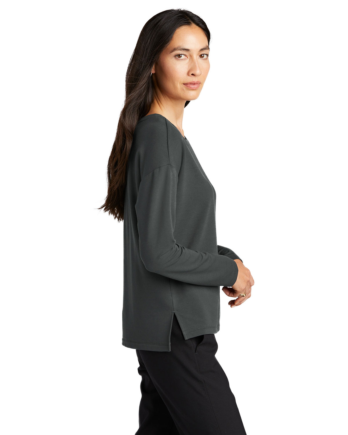 Mercer+Mettle MM3013 Women's Stretch Drop Shoulder Pullover view 3