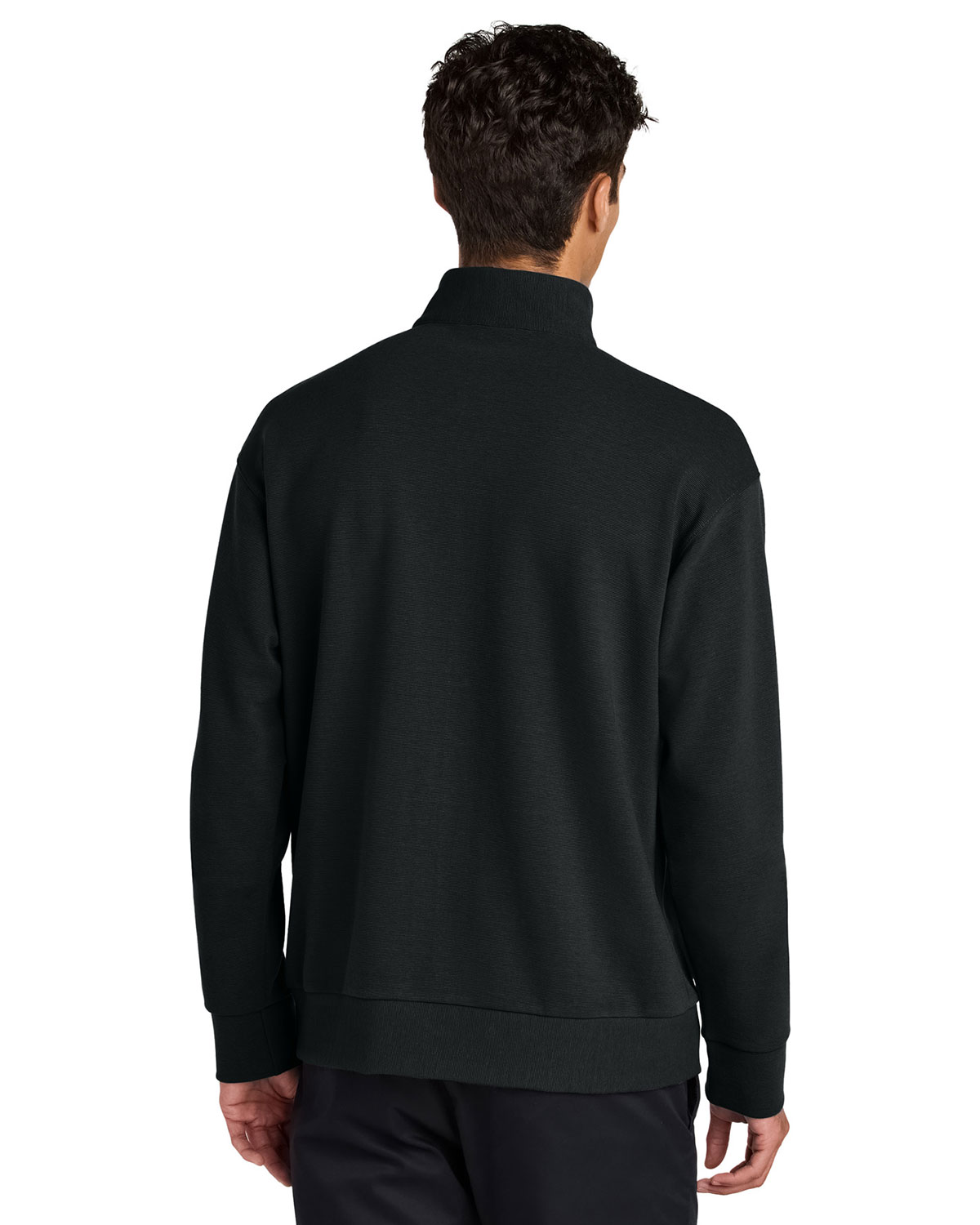 Mercer+Mettle MM3040 Linear Texture 1/4-Zip view 2