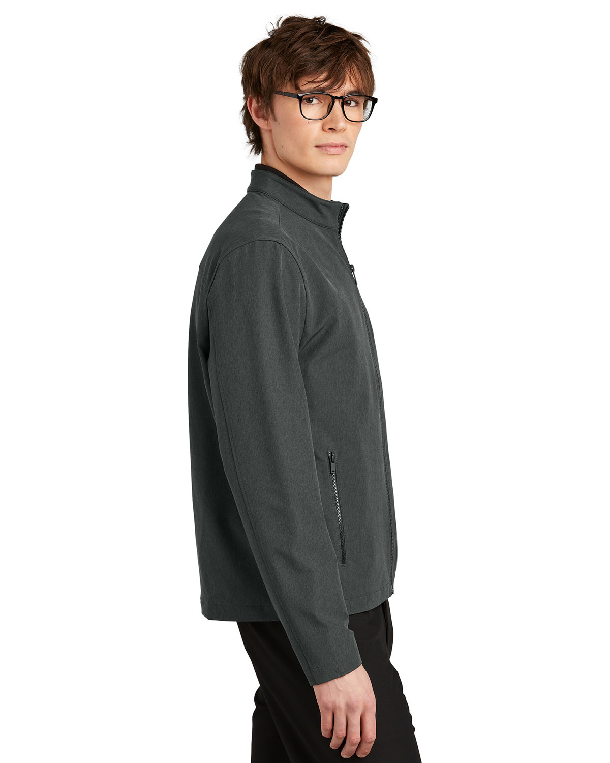 Mercer+Mettle MM7102 Stretch Soft Shell Jacket view 3