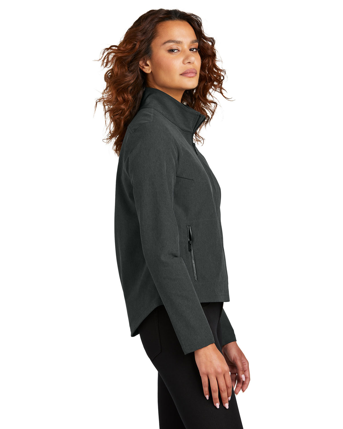 Mercer+Mettle MM7103 Women's Stretch Soft Shell Jacket view 3