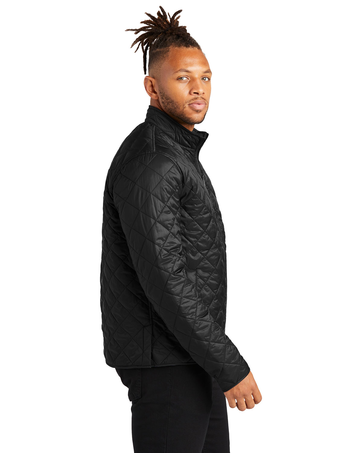 Mercer+Mettle MM7200 Quilted Full-Zip Jacket view 3