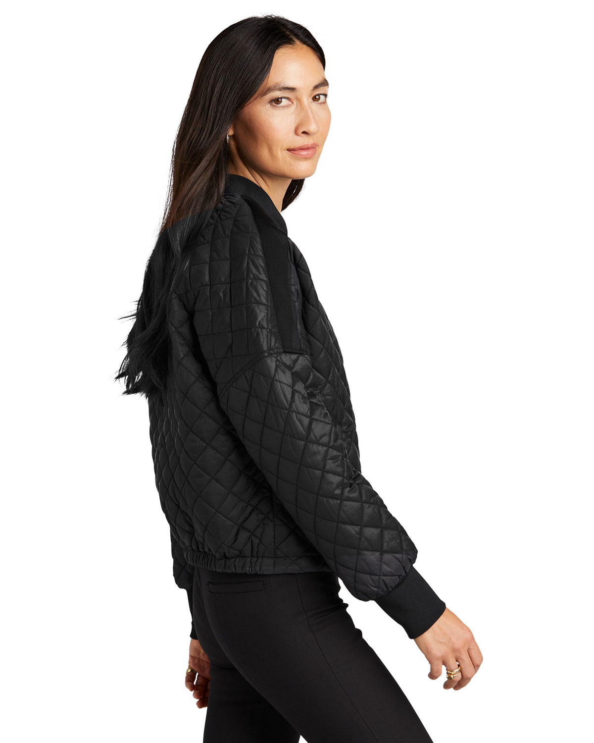 Mercer+Mettle MM7201 Women's Boxy Quilted Jacket view 3