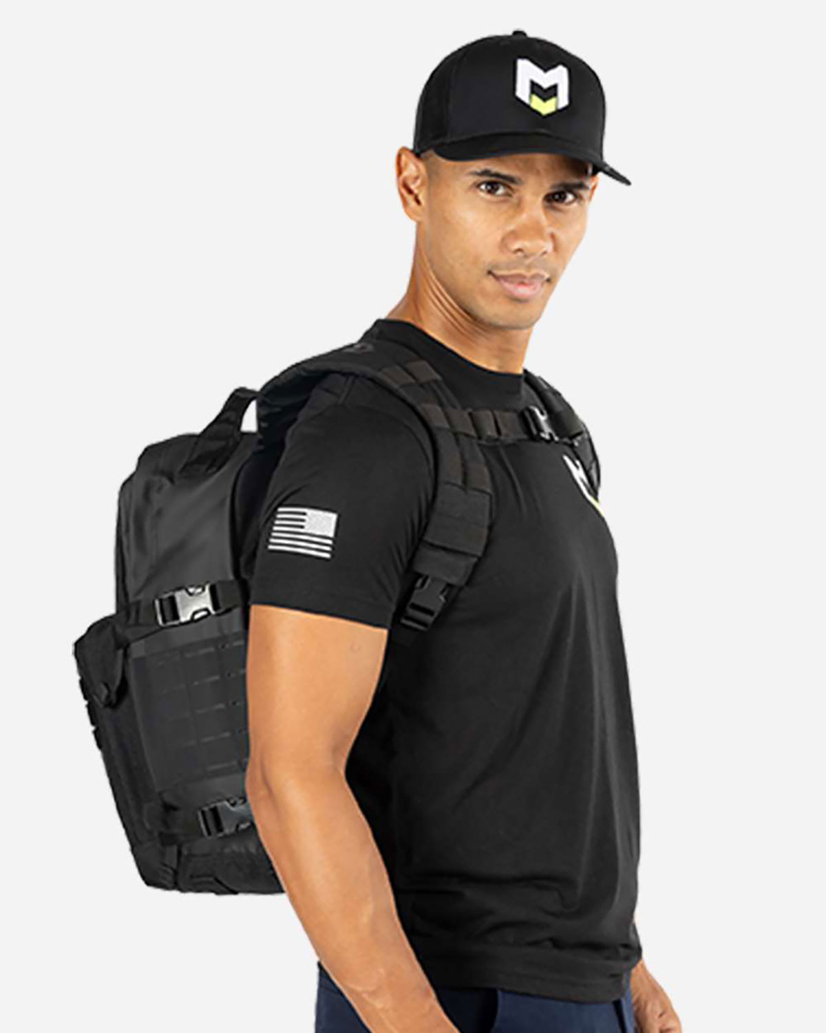 MERET DL24 Delta 24L Black Backpack view 3