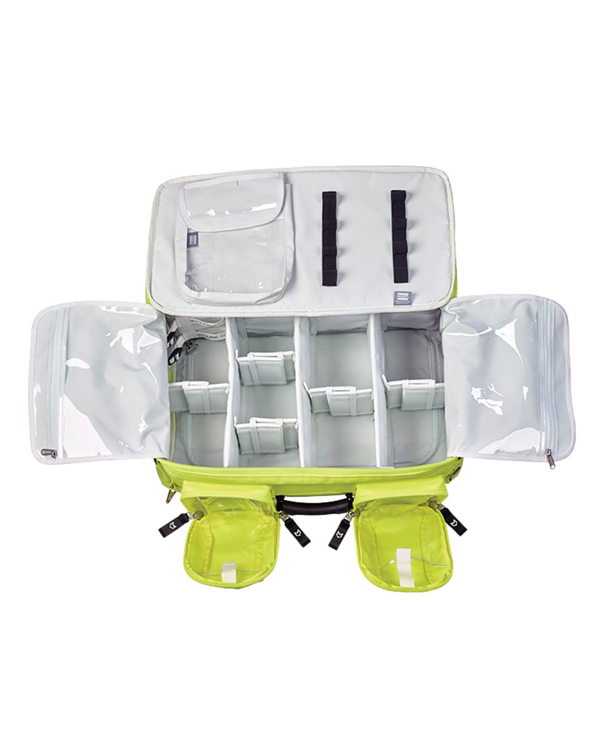 MERET M8101HV OMNI� PRO X High Viz Yellow Convertible Backpack Bag view 3