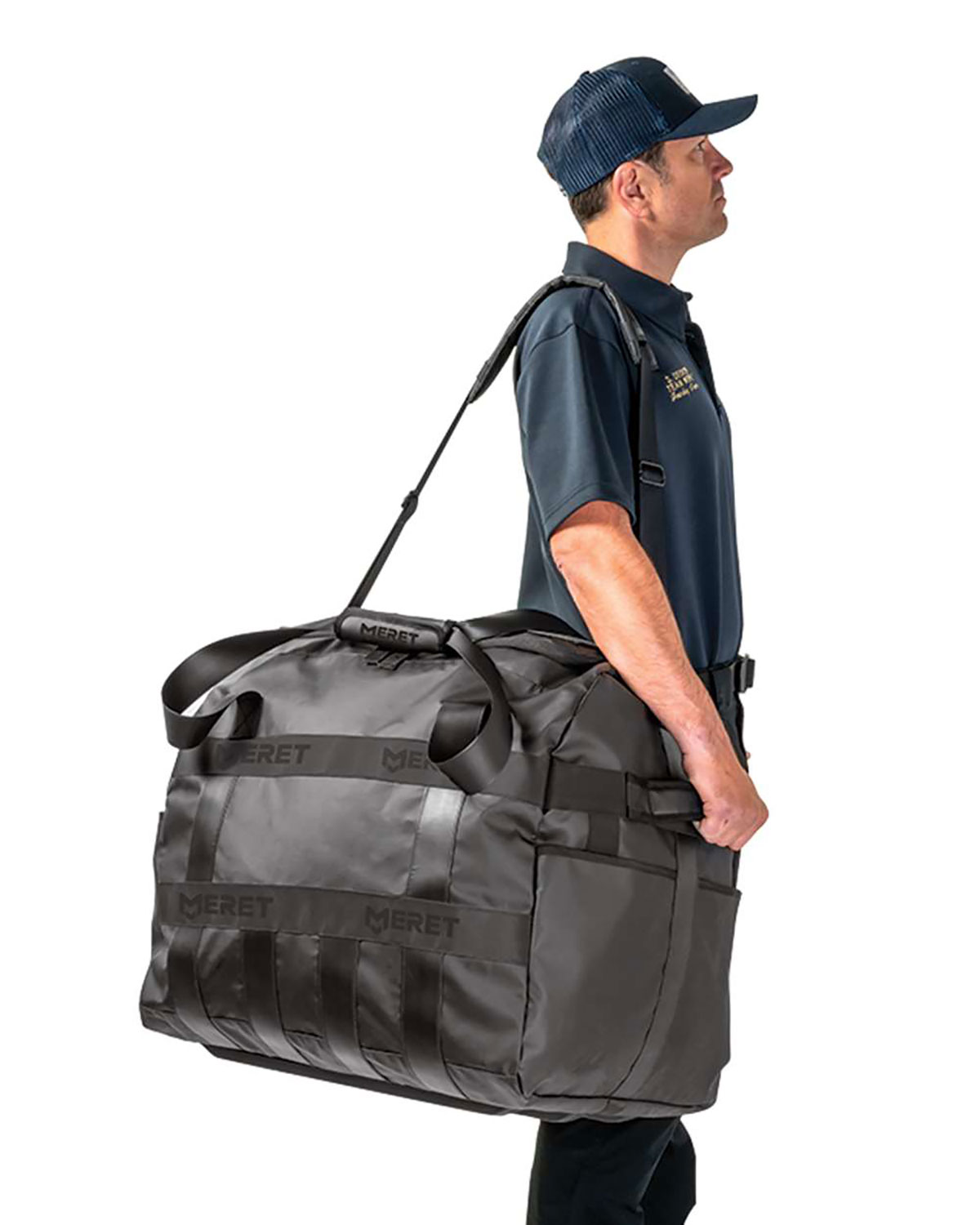 MERET M8112L-TB TURNOUT� PRO X Black Duffel Bag view 2