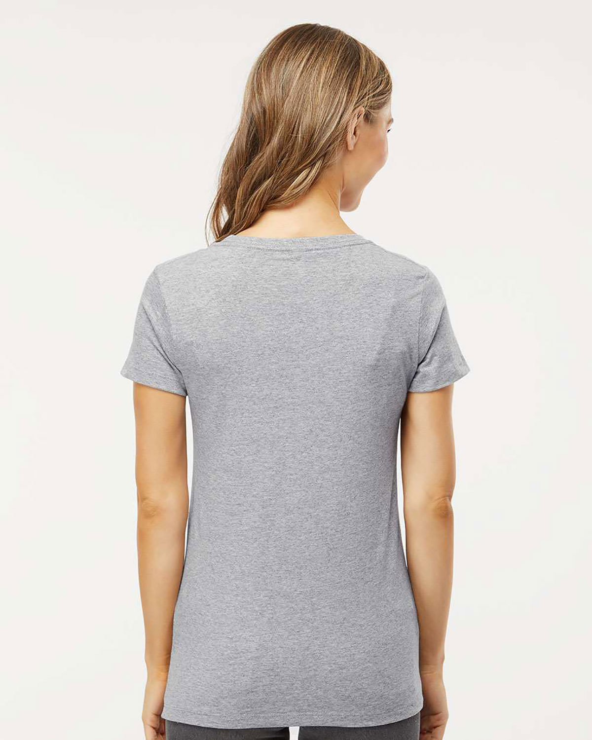 M&O 4810 Women's Gold Soft Touch T-Shirt view 2