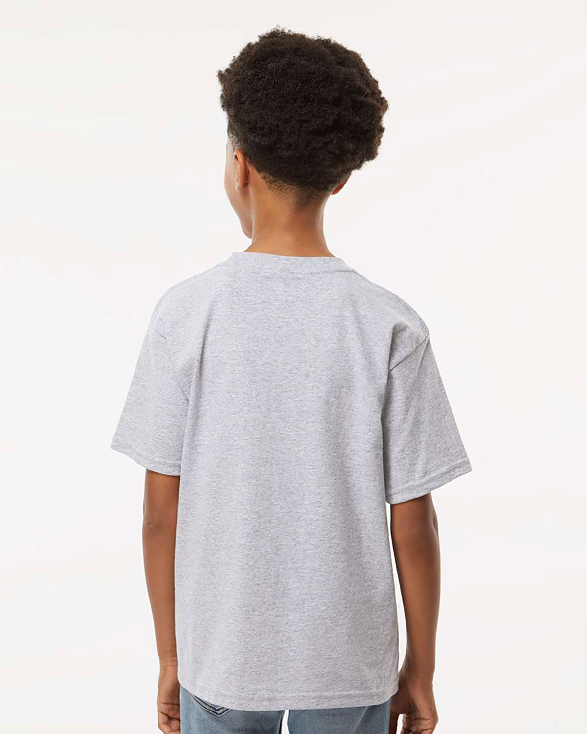 M&O 4850 Youth Gold Soft Touch T-Shirt view 2