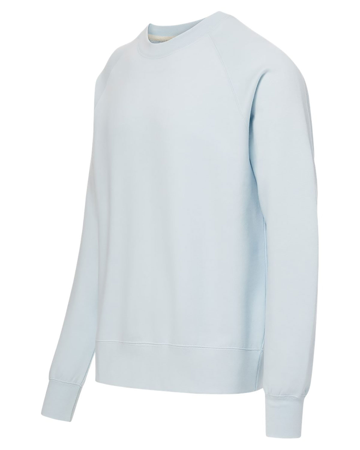 MV Sport 17116 Unisex Vintage Fleece Raglan Crewneck Sweatshirt view 3