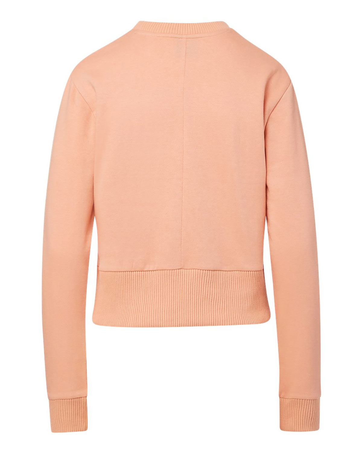 MV Sport W22106 Women's Romi Cloud Fleece Crop Crewneck Sweatshirt view 2