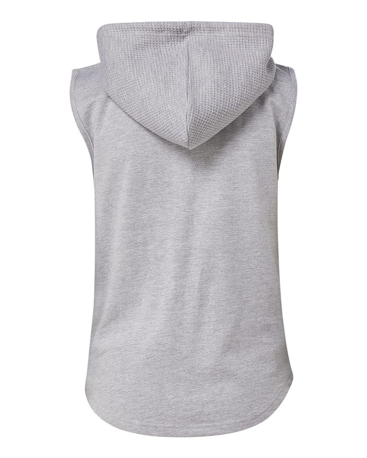 MV Sport W24131 Women's Kinsley Sleeveless Hooded Sweatshirt view 2