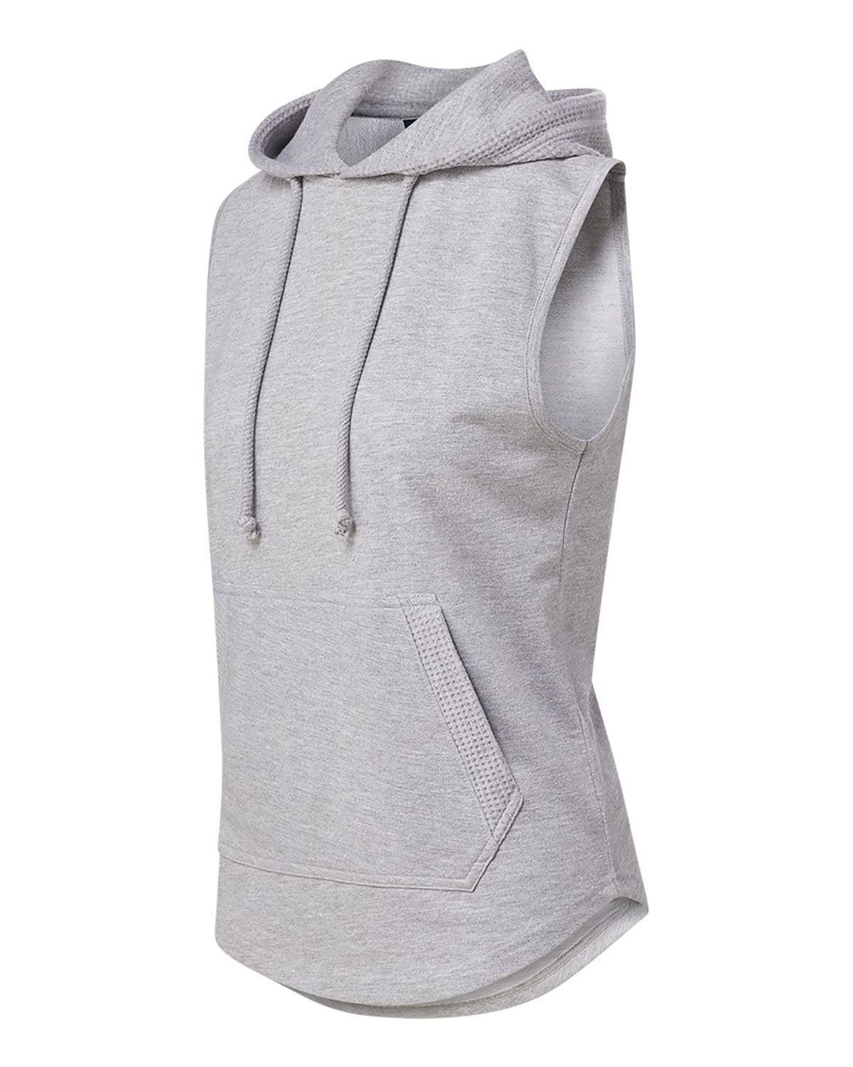 MV Sport W24131 Women's Kinsley Sleeveless Hooded Sweatshirt view 3
