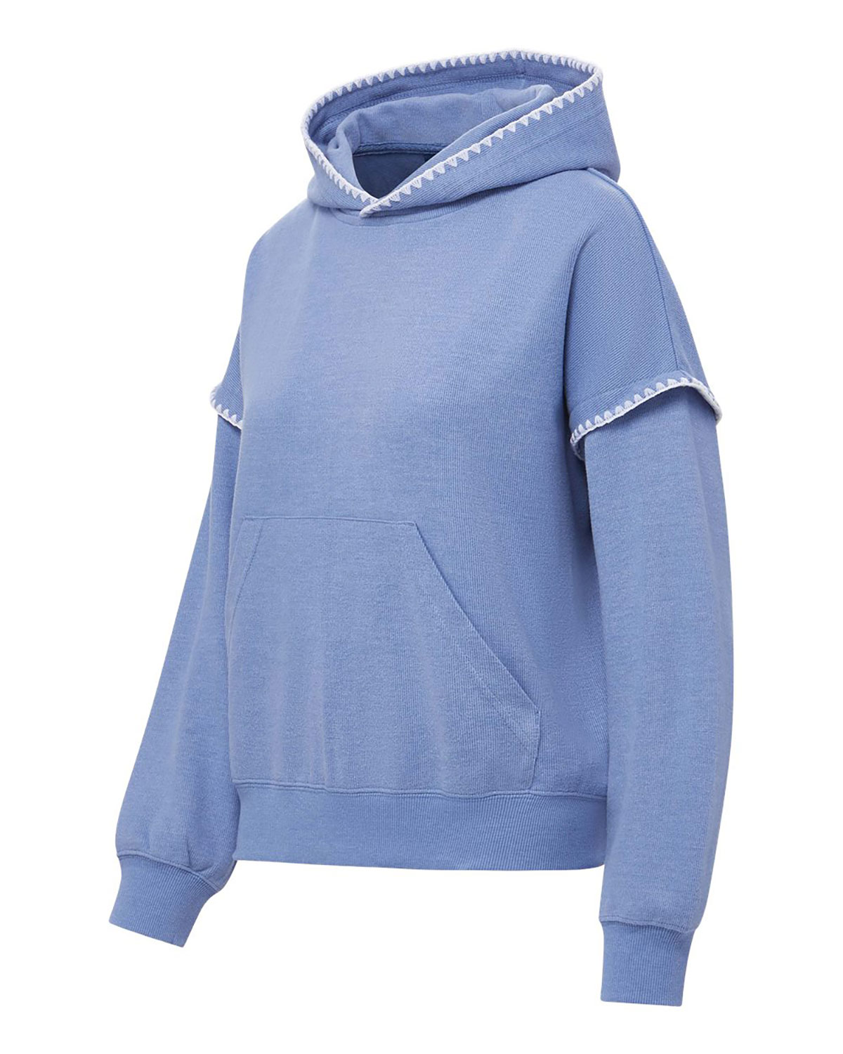 MV Sport W25115 Women's Mood & Vibe� Teegan Crafty Hooded Sweatshirt view 3