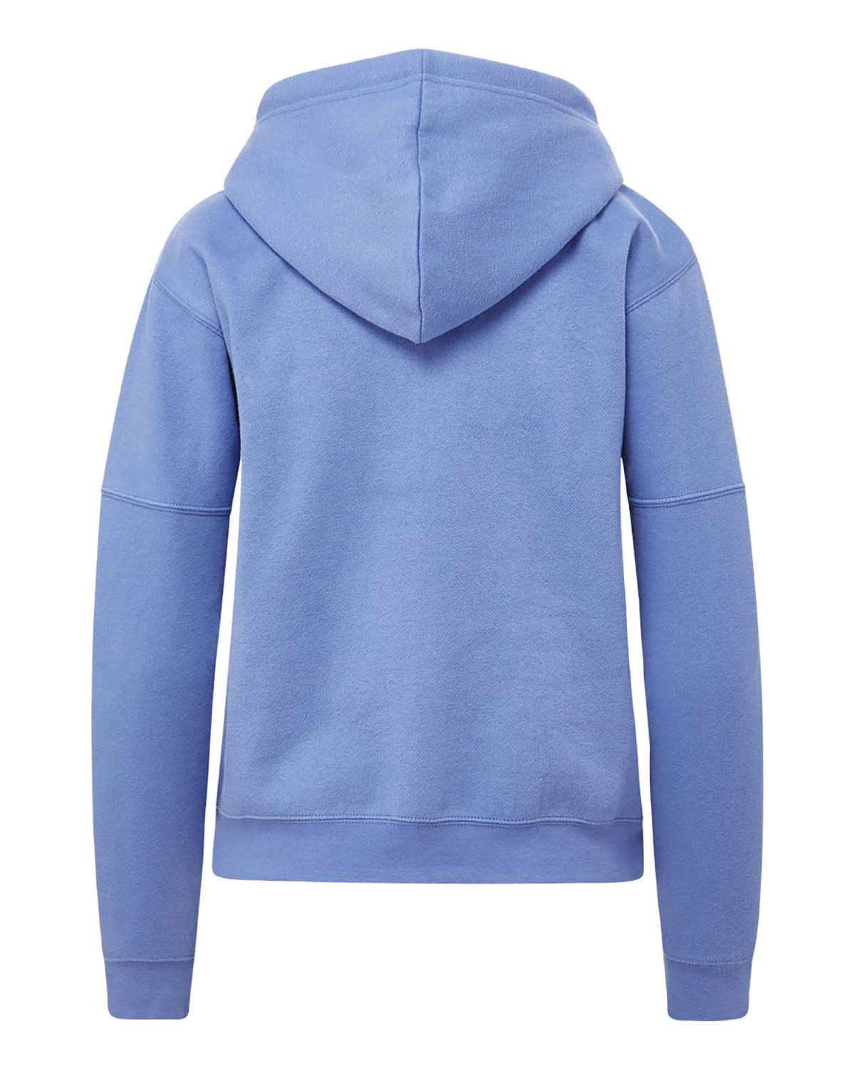 MV Sport W25165 Women's Vintage Fleece Hooded Full-Zip Sweatshirt view 2