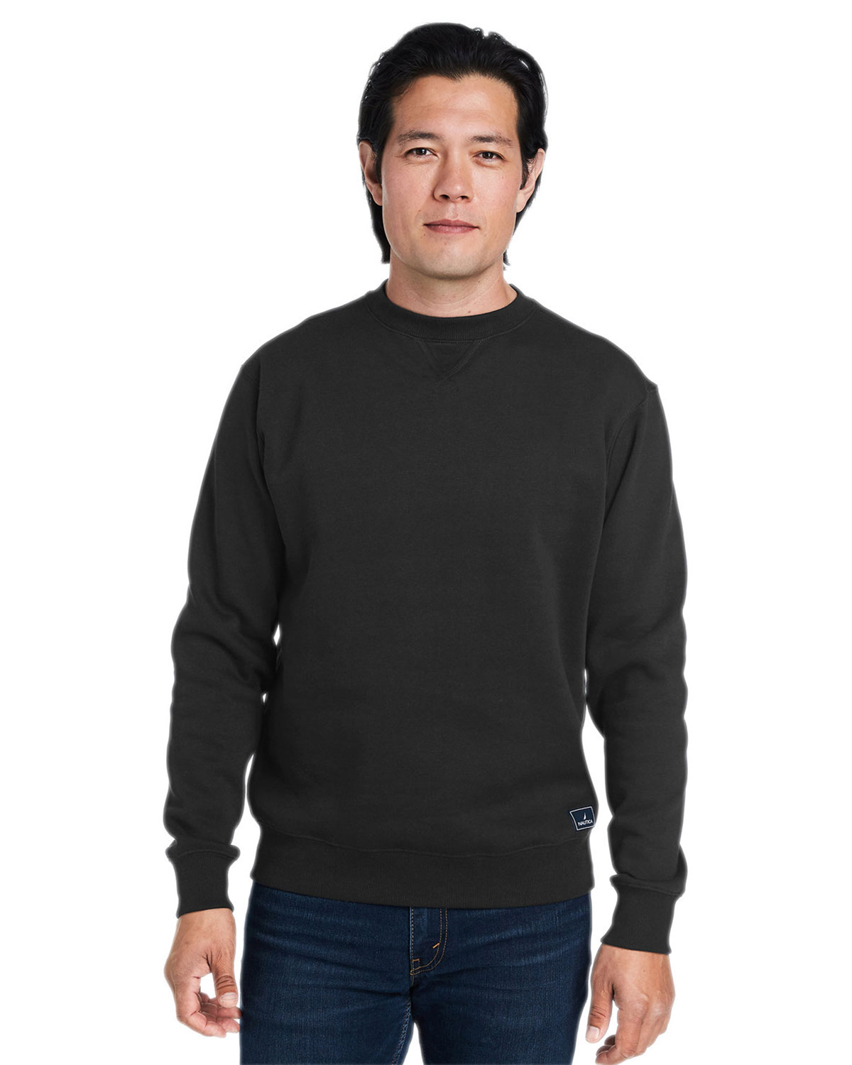 Nautica N17175 Unisex Anchor Fleece Crewneck Sweatshirt