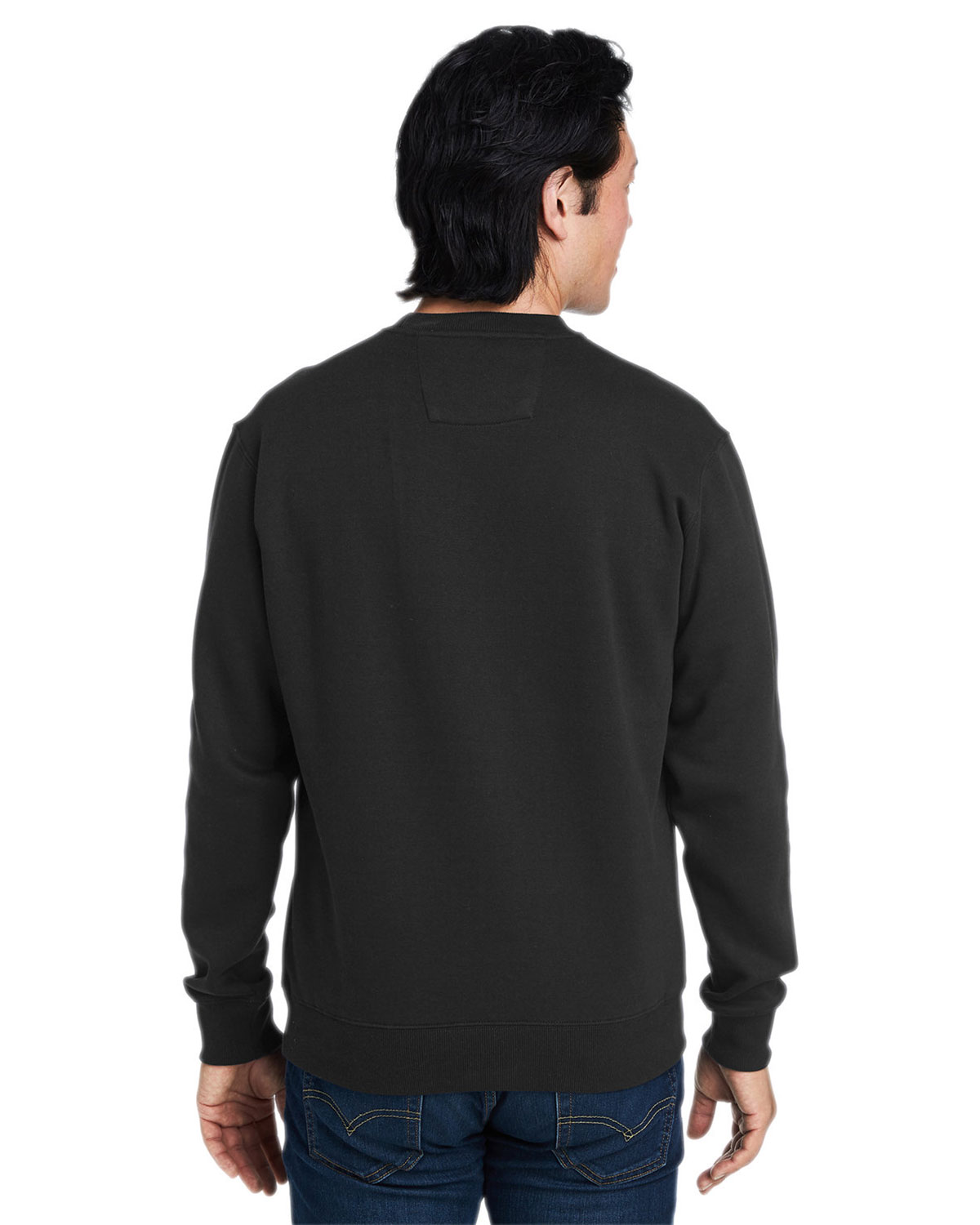 Nautica N17175 Unisex Anchor Fleece Crewneck Sweatshirt view 2