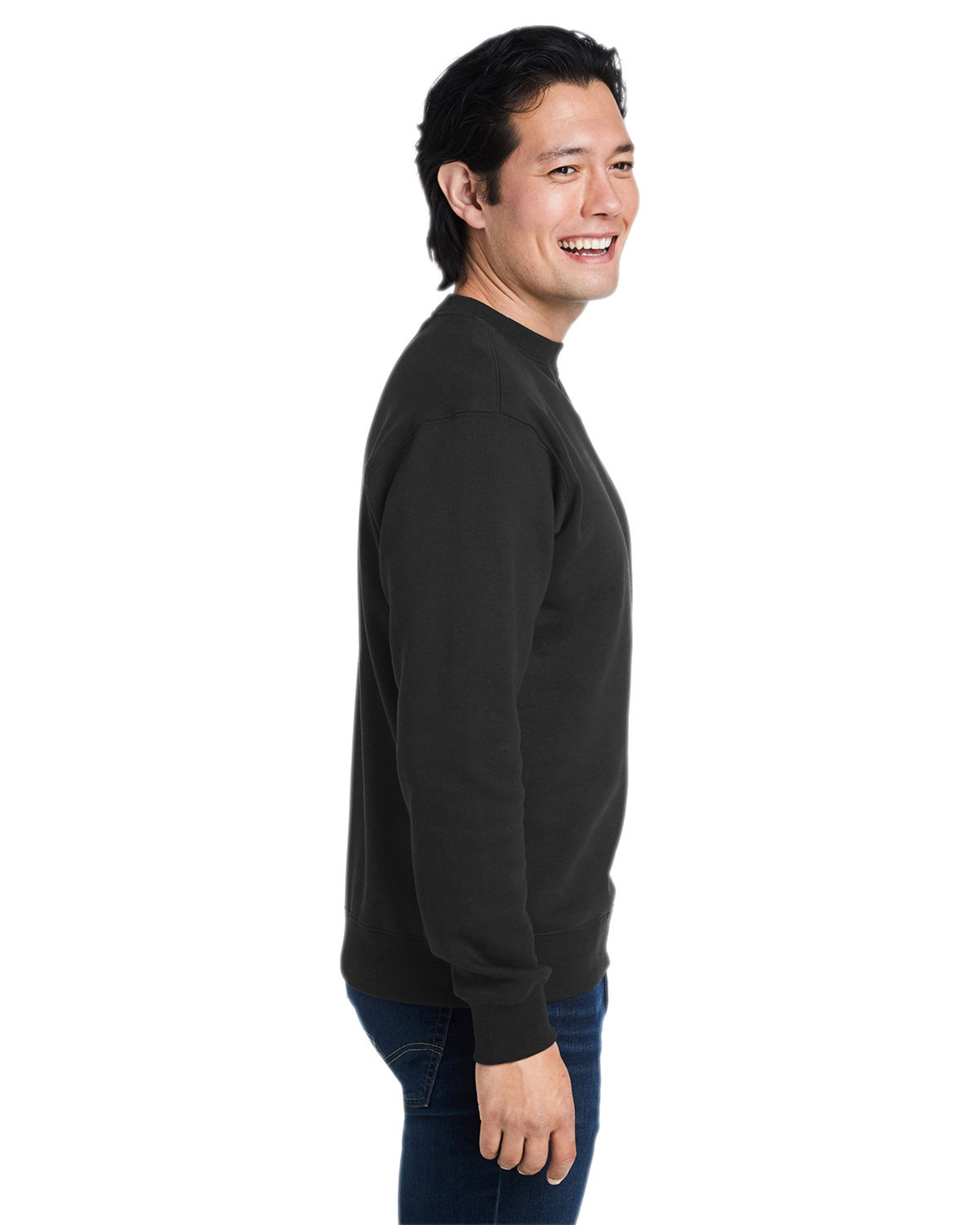 Nautica N17175 Unisex Anchor Fleece Crewneck Sweatshirt view 3