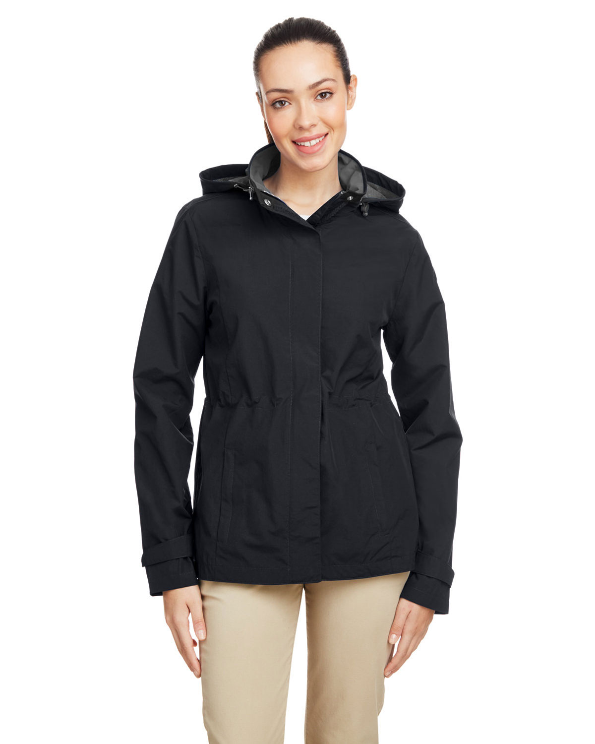 Nautica N17183 Women's Voyage Hooded Rain Jacket
