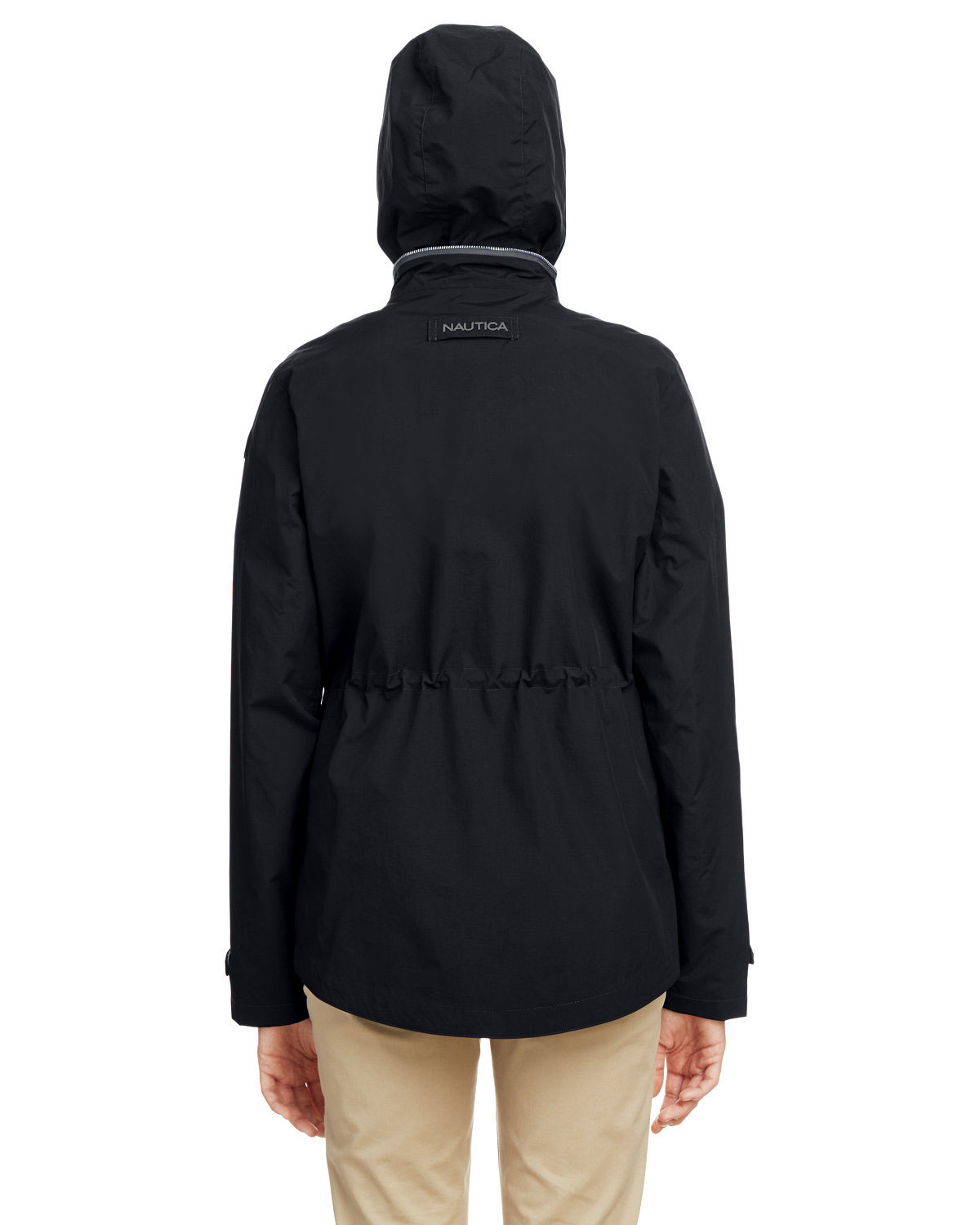 Nautica N17183 Women's Voyage Hooded Rain Jacket view 2