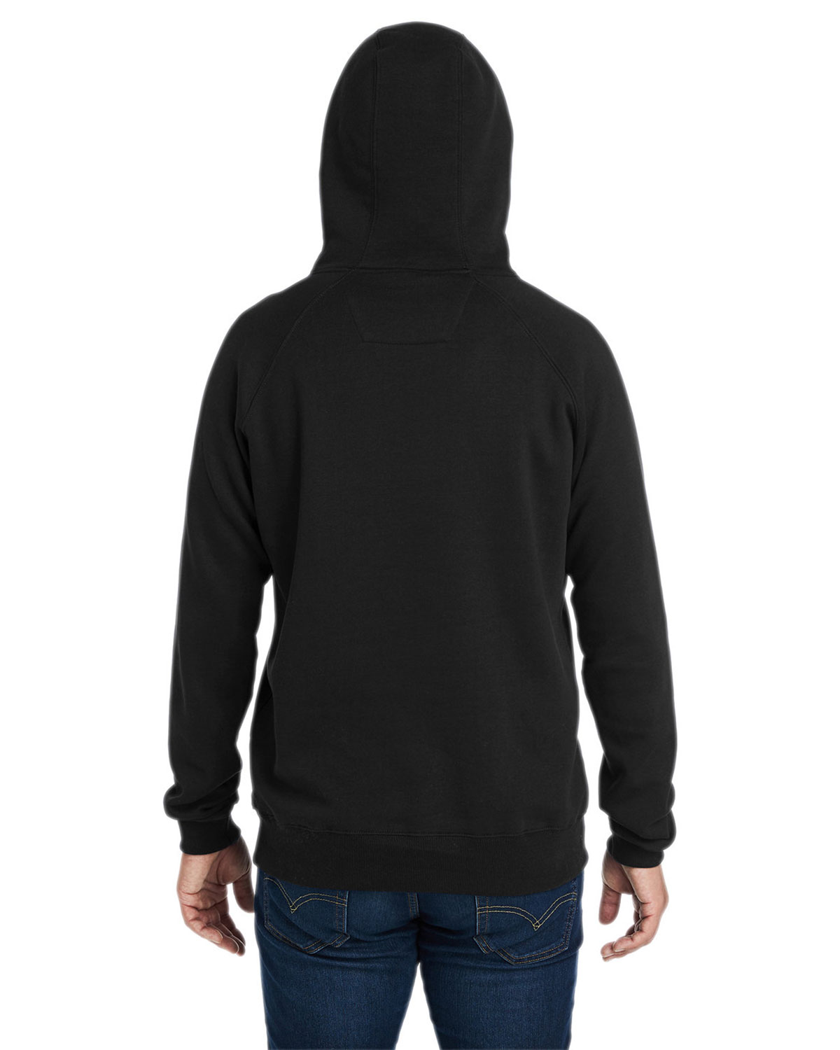 Nautica N17199 Unisex Anchor Fleece Hooded Sweatshirt view 2