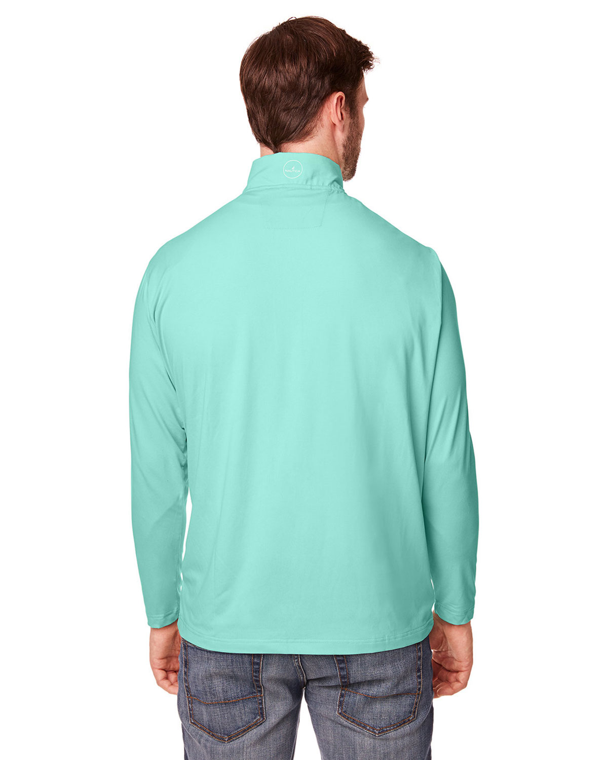Nautica N17924 Men's Saltwater Quarter-Zip Pullover view 2