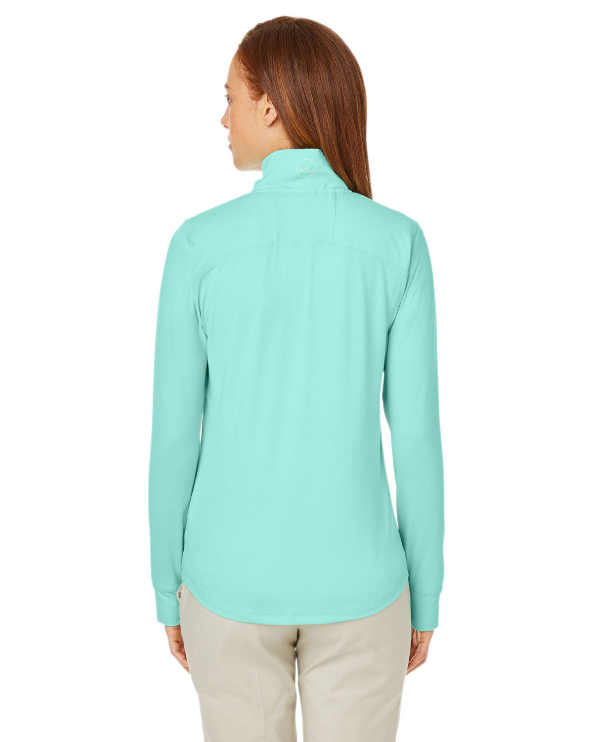 Nautica N17925 Women's Saltwater Quarter-Zip Pullover view 2