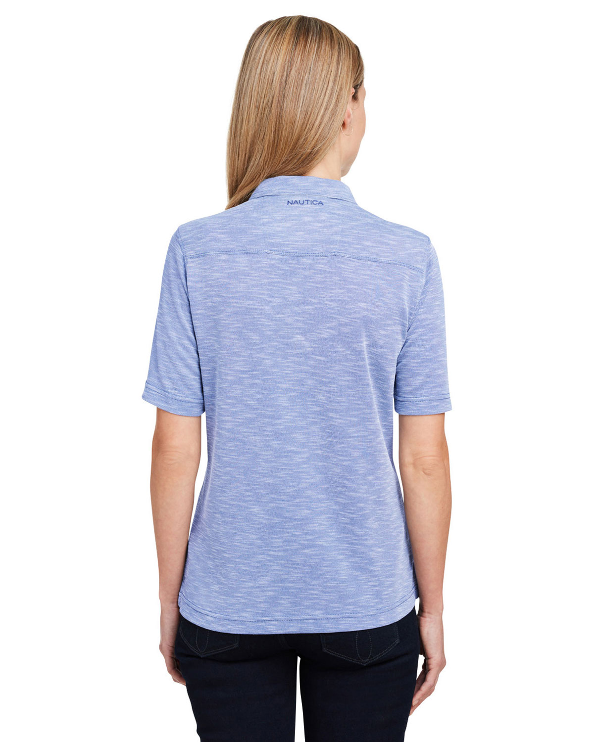 Nautica N17974 Women's Sun Surfer Slub Polo view 2