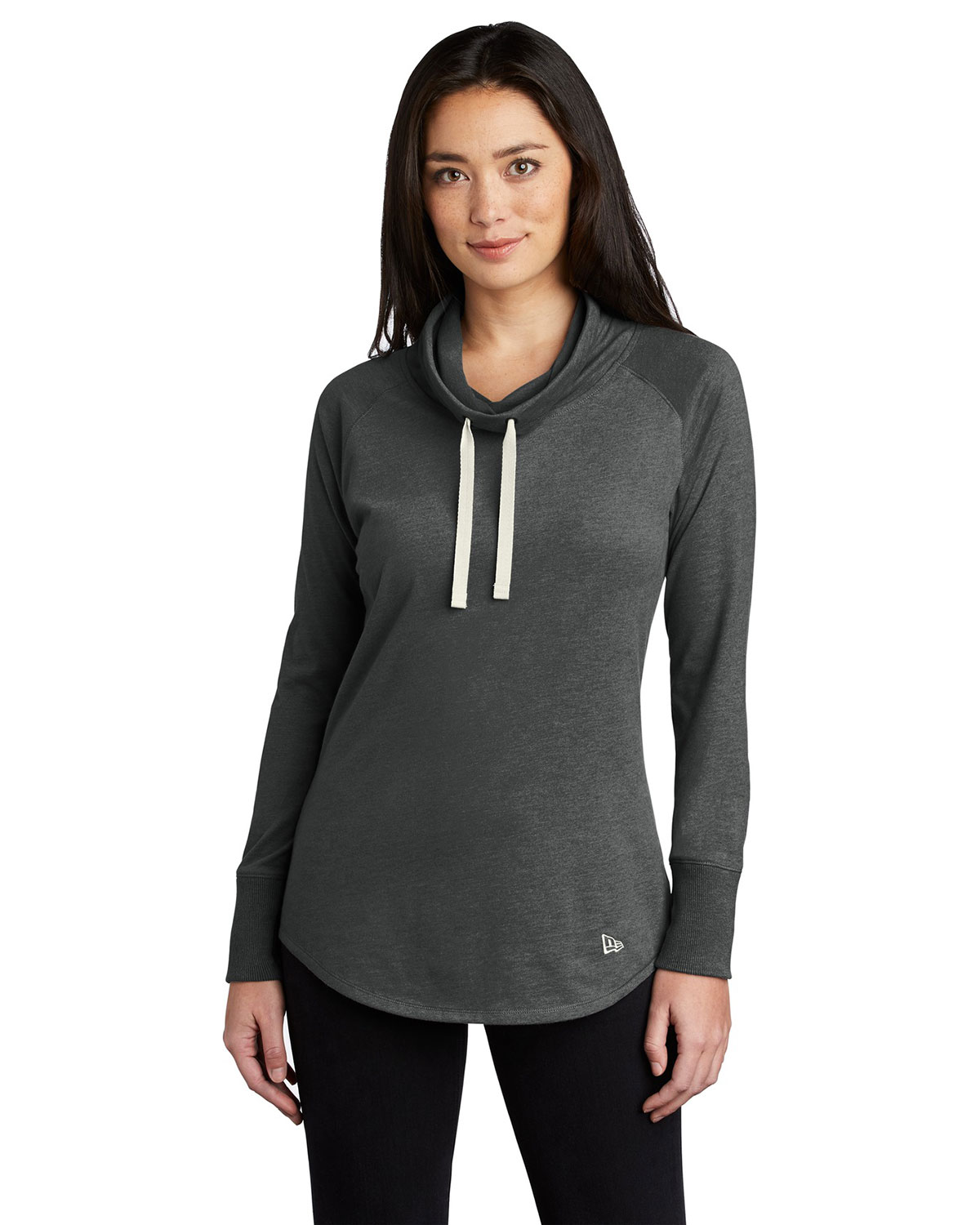 New Era LNEA123 Women's Sueded Cotton Blend Cowl Tee