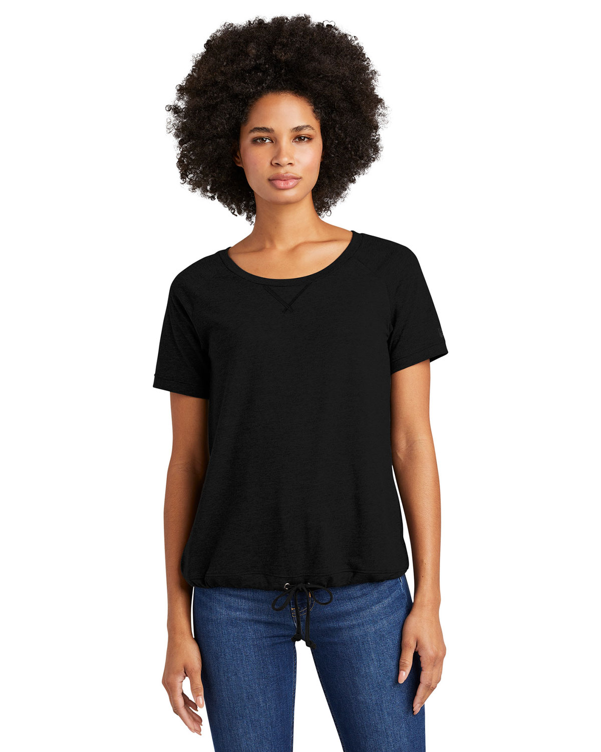 New Era LNEA133 Women's Tri-Blend Performance Cinch Tee