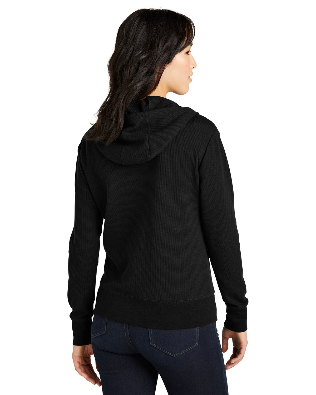 New Era LNEA141 Women's Thermal Full-Zip Hoodie view 2