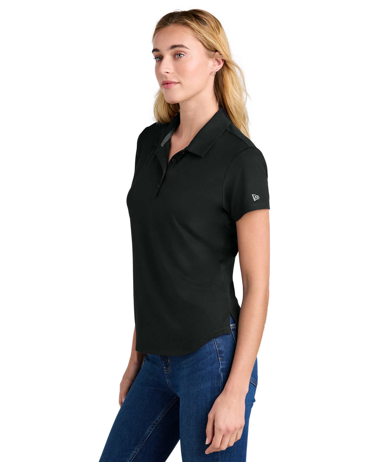 New Era LNEA225 Women's Power Polo view 3