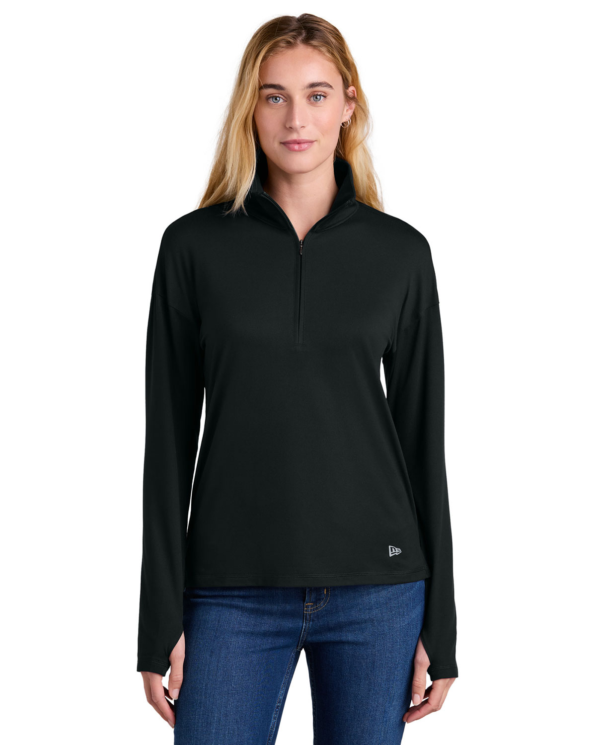 New Era LNEA228 Women's Power 1/2-Zip