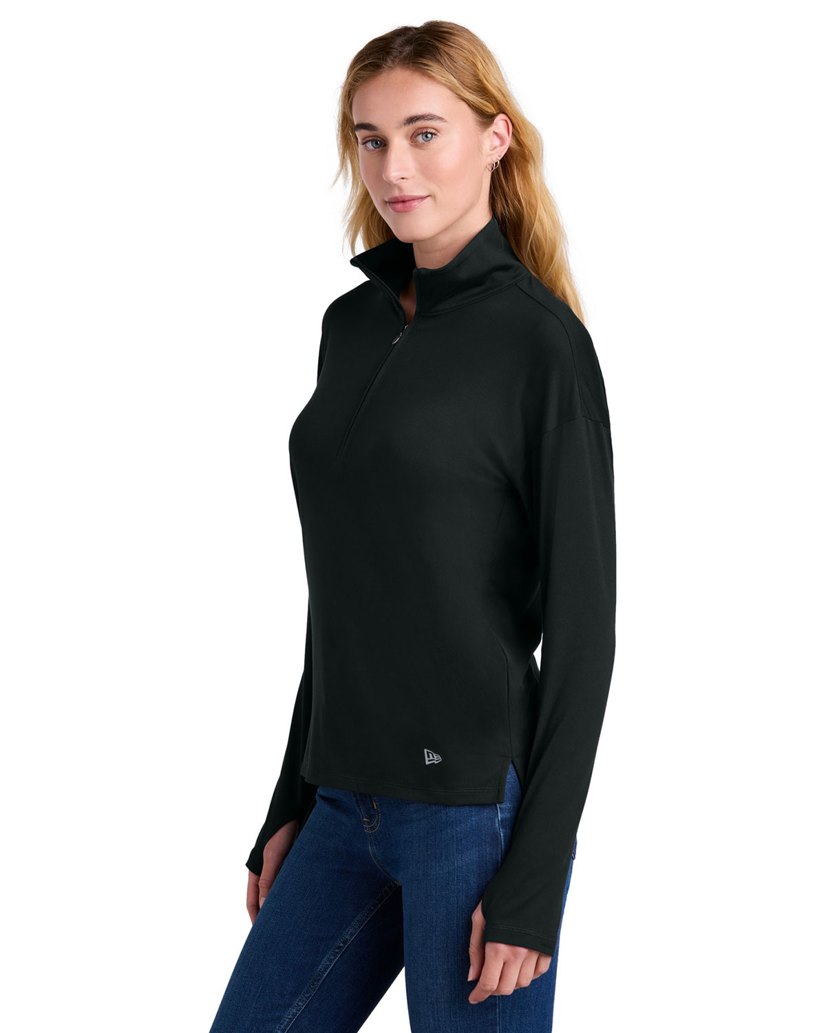 New Era LNEA228 Women's Power 1/2-Zip view 3