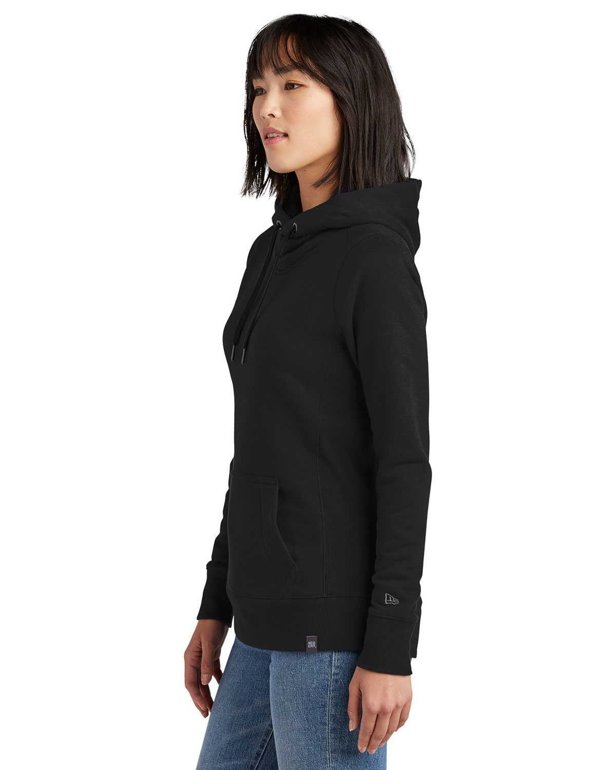 New Era LNEA500 Women's French Terry Pullover Hoodie view 3