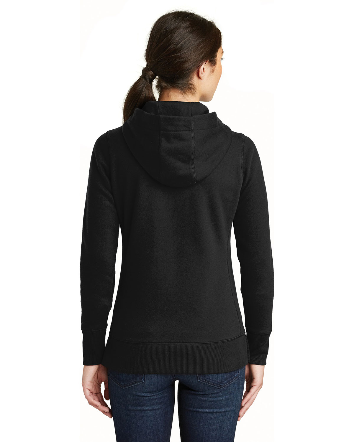 New Era LNEA502 Women's French Terry Full-Zip Hoodie view 2