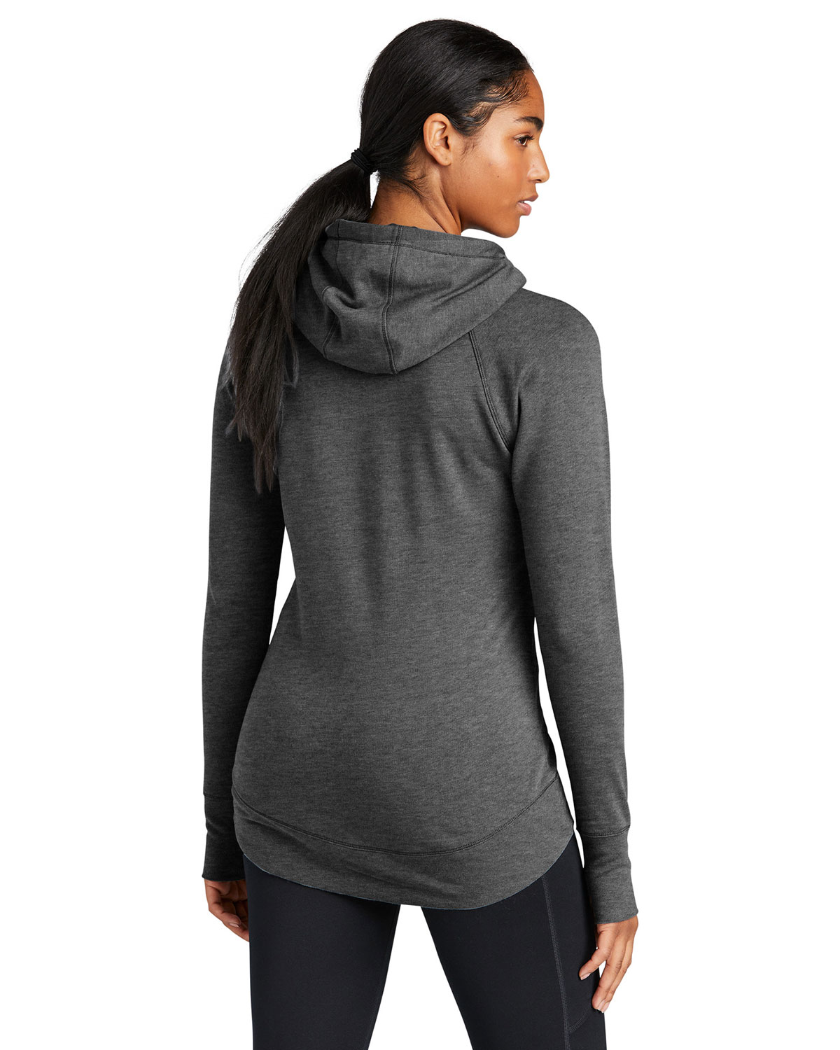 New Era LNEA510 Women's Tri-Blend Fleece Pullover Hoodie view 2