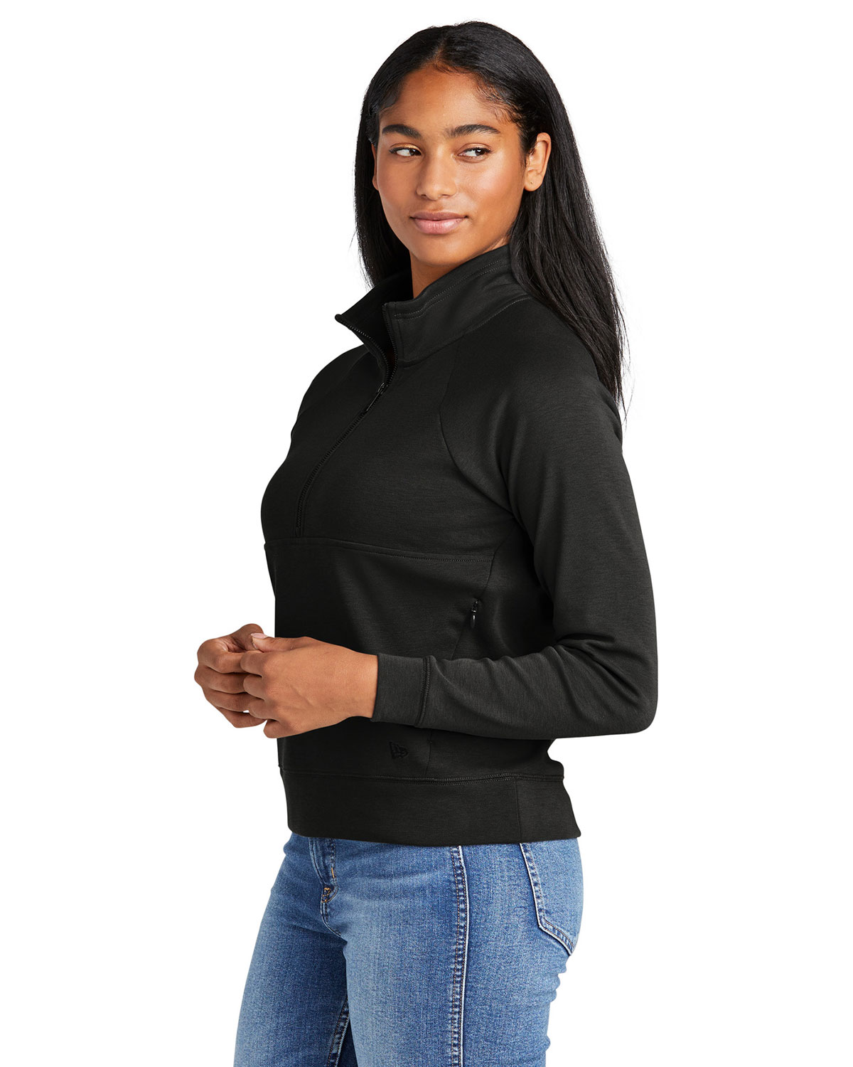 New Era LNEA541 Women's STS 1/2-Zip view 3
