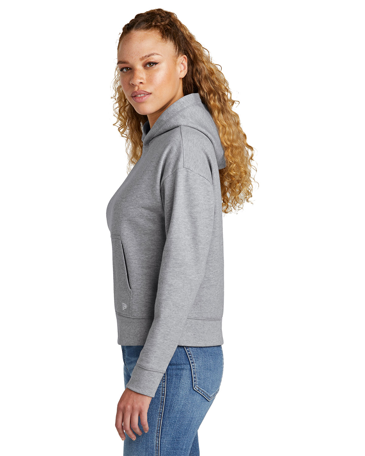 New Era LNEA550 Women's Comeback Fleece Pullover Hoodie view 3