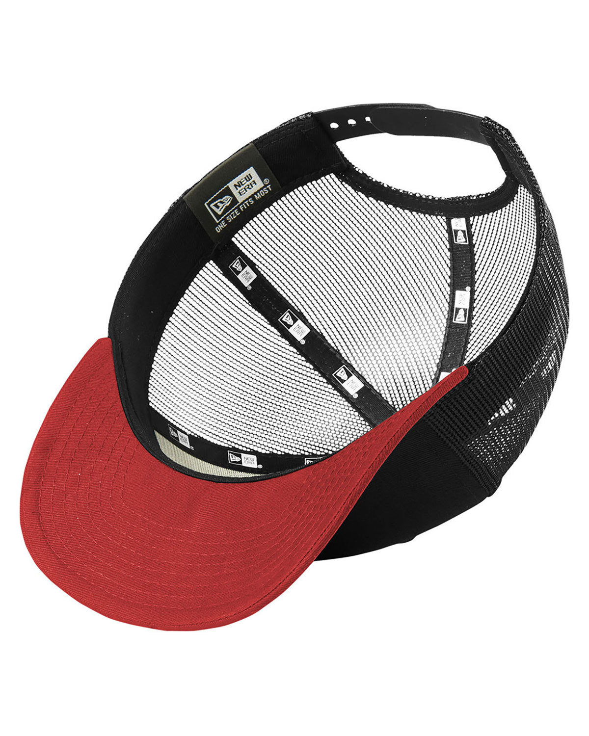New Era NE207 Snapback Low Profile Trucker Cap view 3