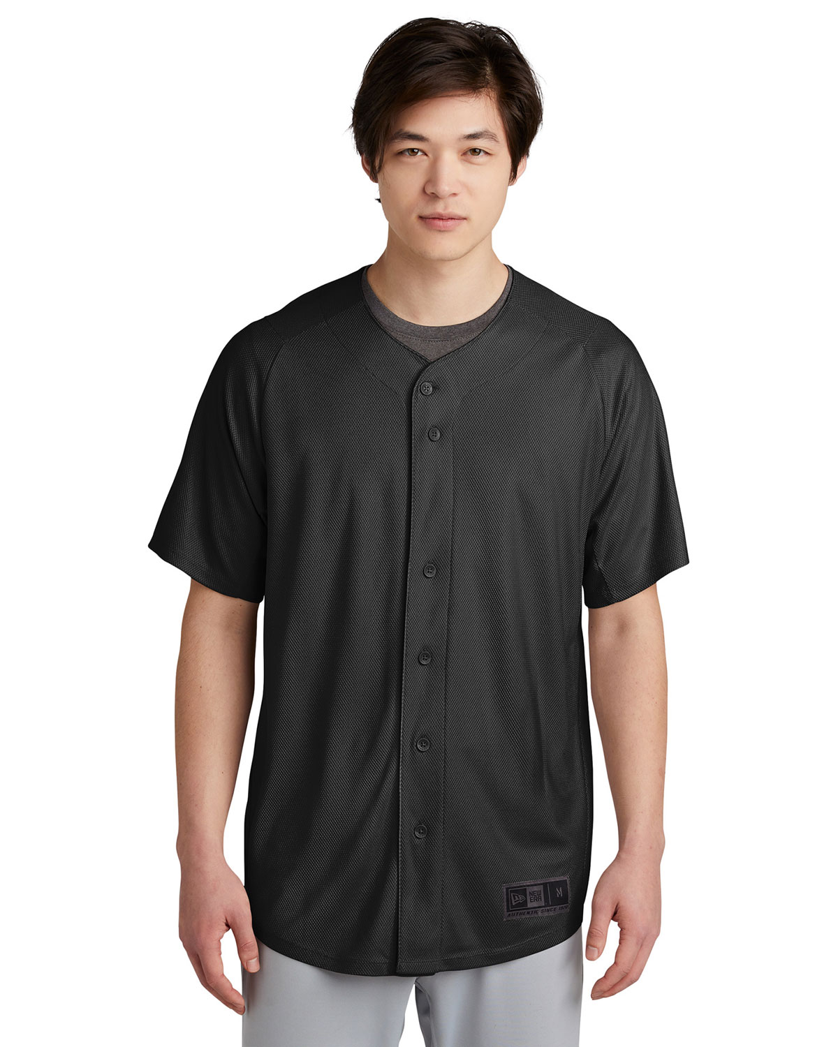 New Era NEA220 Diamond Era Full-Button Jersey
